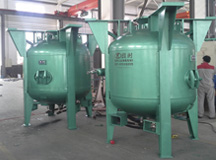 上海良時為中遠船務噴砂房提供兩臺大型高效噴砂機