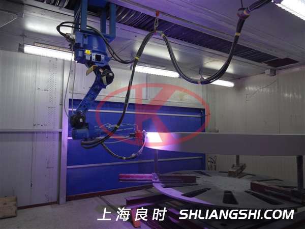 風力發(fā)電機用變槳軸承及偏航軸承的自動化防腐蝕噴涂