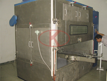 五金件回轉(zhuǎn)式自動噴涂機