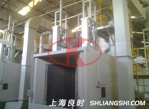 熱水器內膽內壁多工位回轉式自動噴丸/砂機