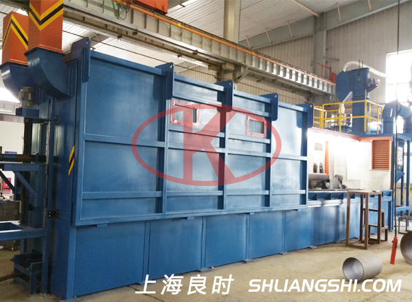 高性能鋼管內(nèi)外壁自動(dòng)噴砂機(jī)裝備
