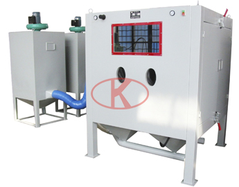 LS1515F-A環(huán)保旋風(fēng)分選吸送箱式噴砂機